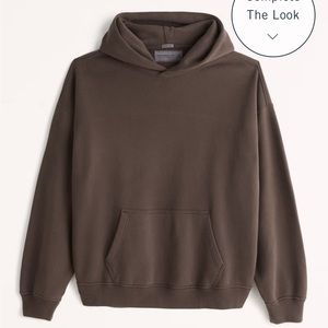 brown abercrombie hoodie HAS SMALL STAIN!!! comment if u want to see the stain